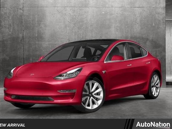 TESLA MODEL 3 2018 5YJ3E1EA2JF048124 image
